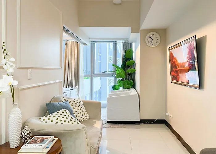 Stylish 1br In Bgc Uptown & Mitsukoshi #upt126d Holiday home Manila