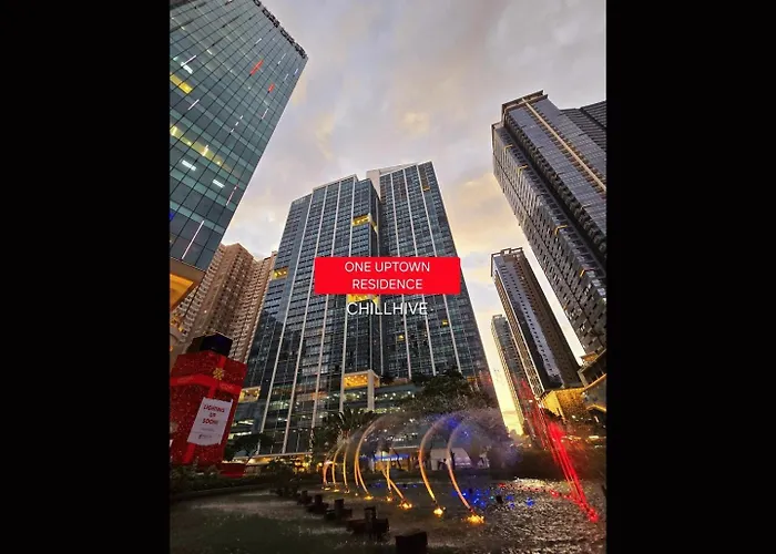 Stylish 1br In Bgc Uptown & Mitsukoshi #upt126d * Manila