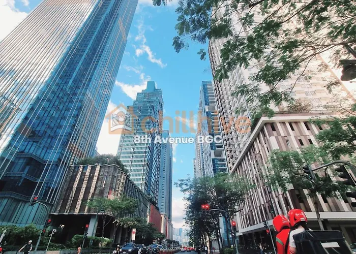 Stylish 1br In Bgc Uptown & Mitsukoshi #upt126d Holiday home Manila